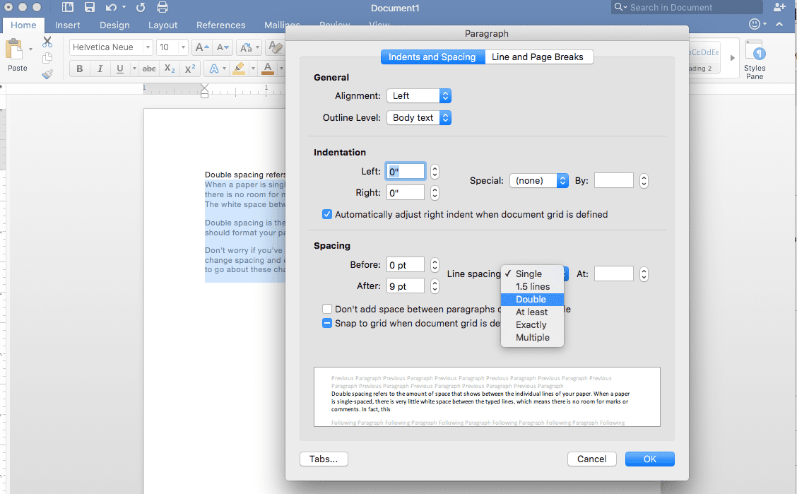 How to Double Space Your Paper Using Microsoft Word