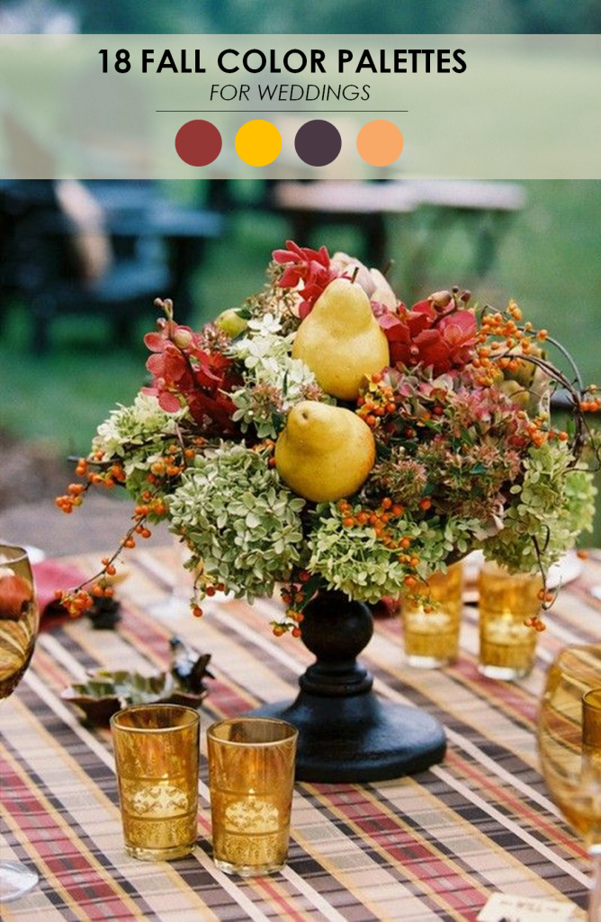 Trending for Fall: Wedding Decor Ideas