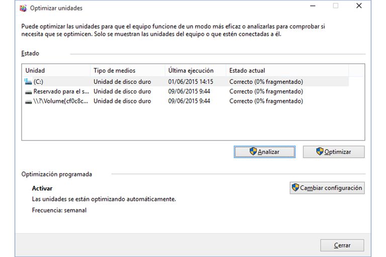 Desfragmentar El Disco Duro En Windows 10 3060