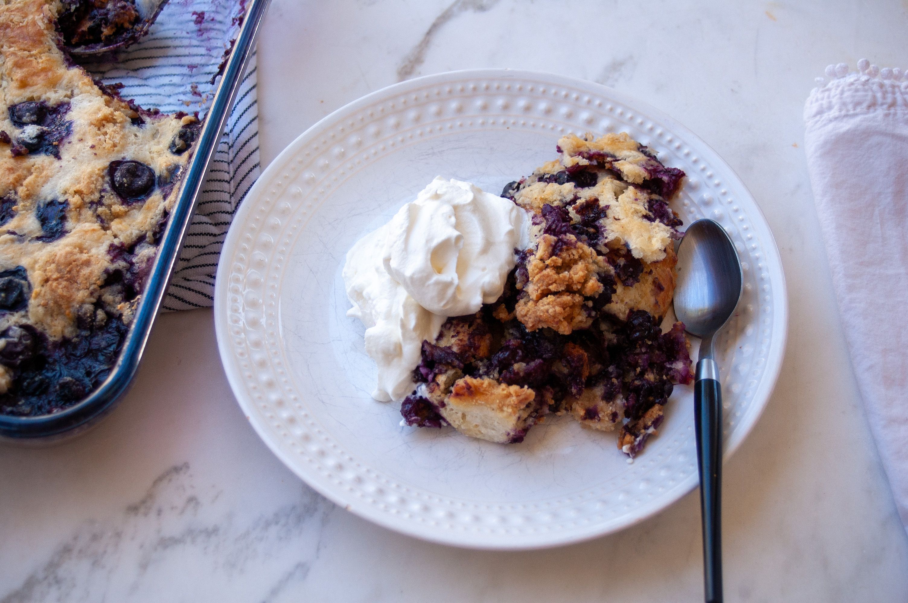 Blueberry Dump Cake