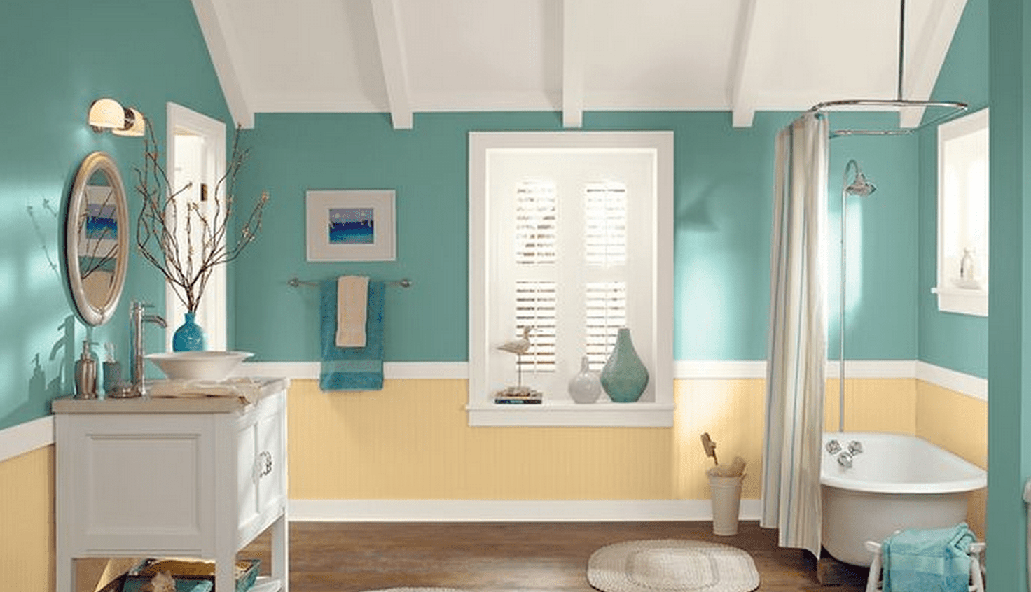7 Great Colors For Painting Bathrooms
