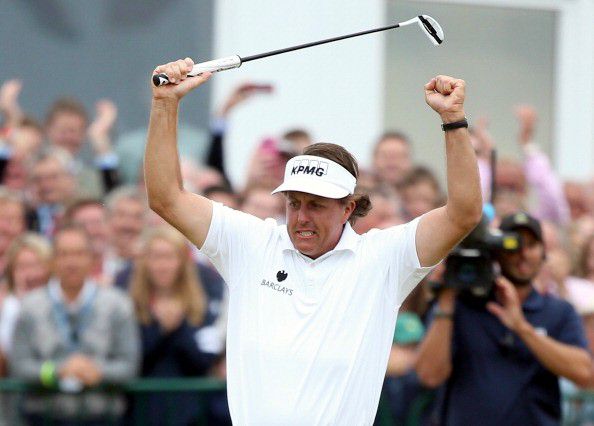 Phil Mickelson's Wins in Major Championships