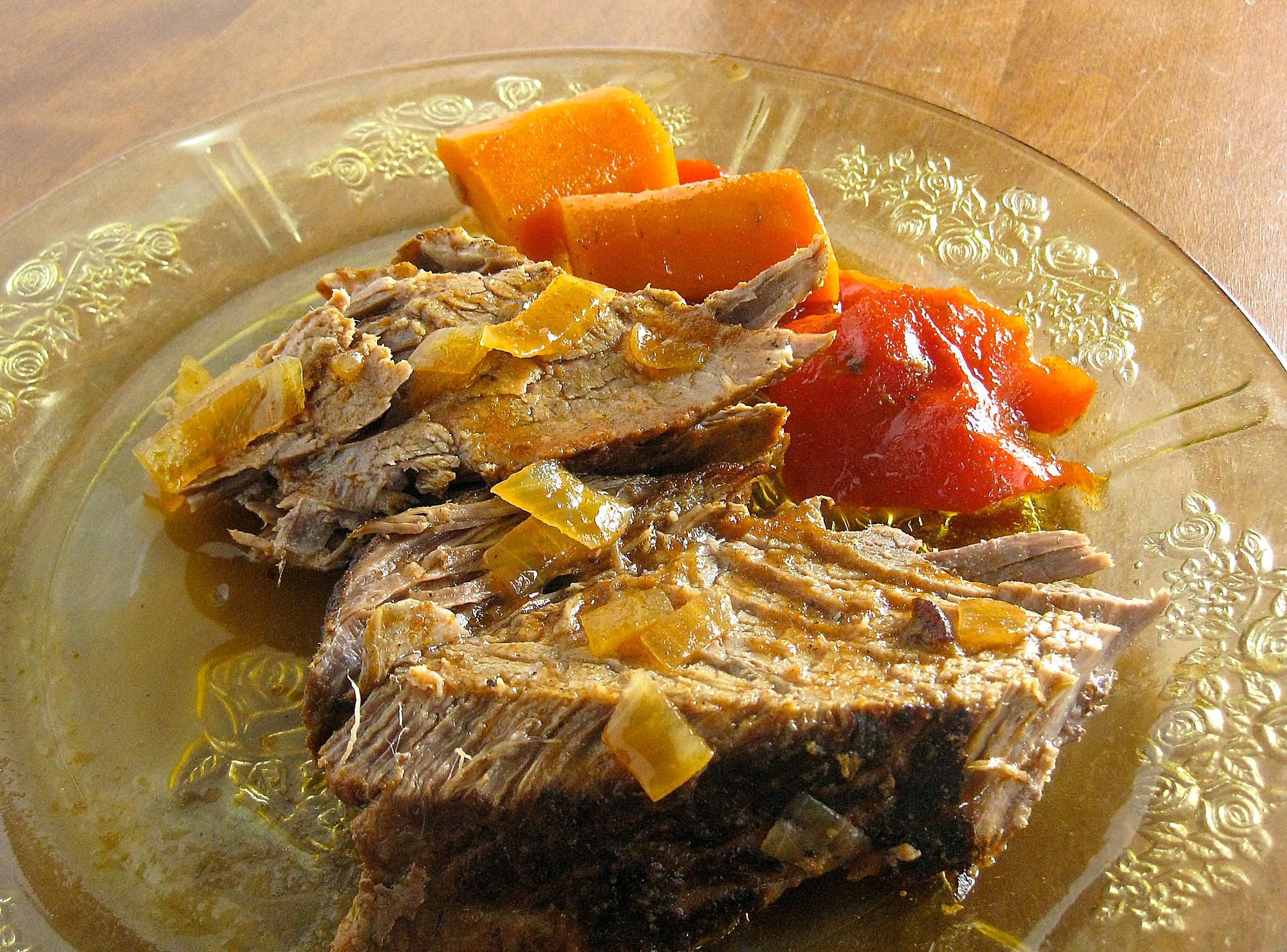 Crockpot Savory Pot Roast Recipe