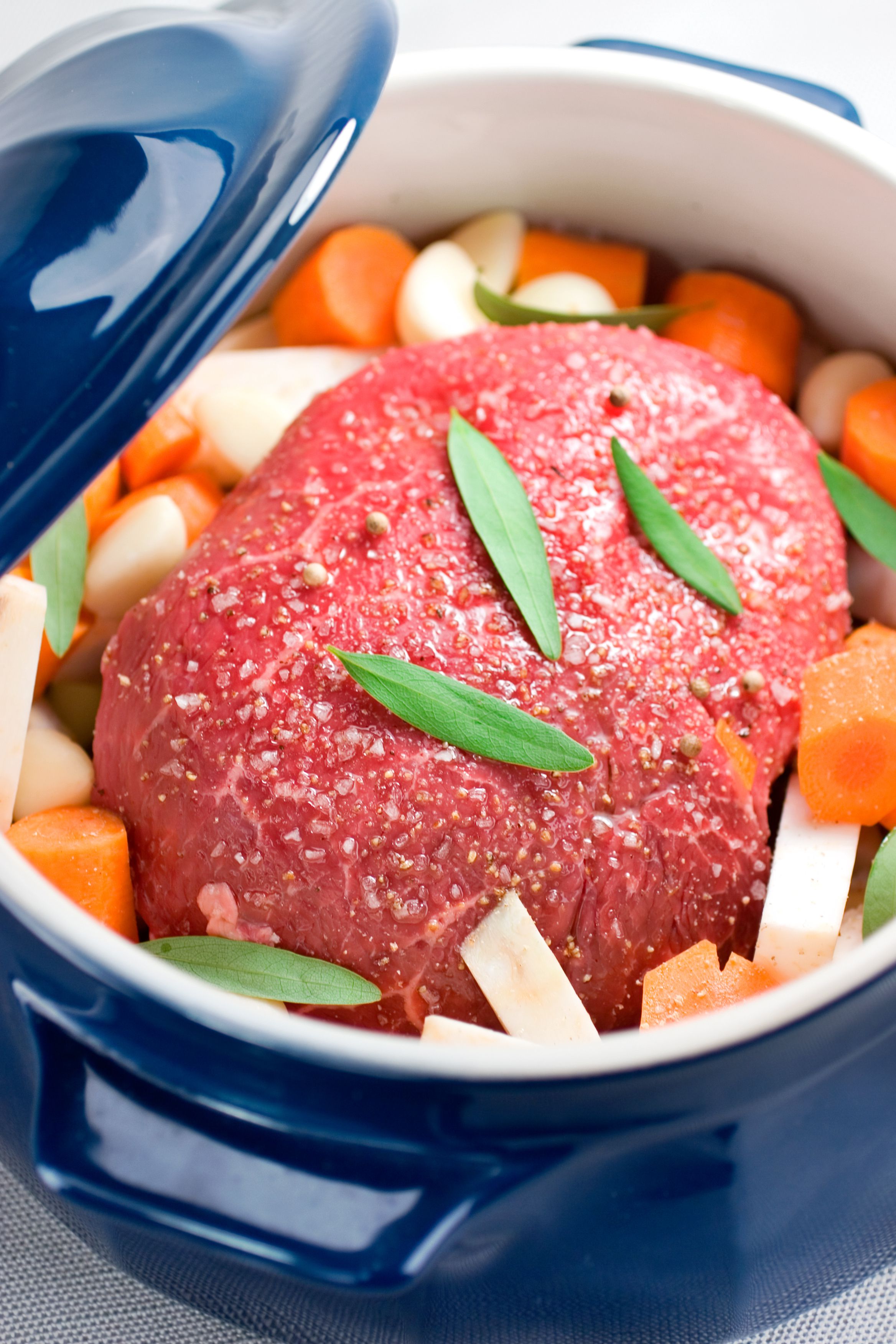 Crock Pot Roast With Potatoes and Zucchini Recipe