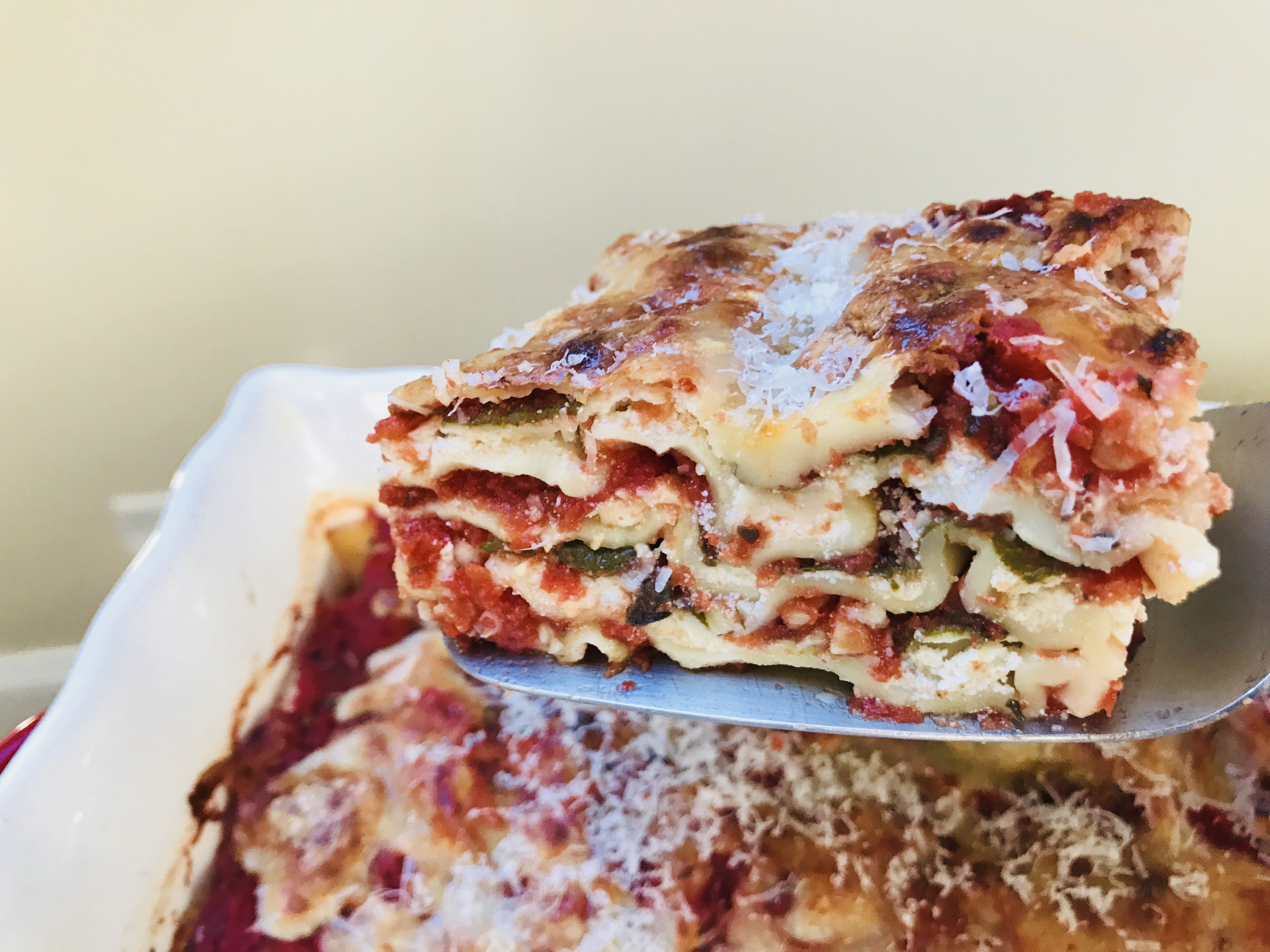 Simple Vegetarian Spinach Lasagna Recipe