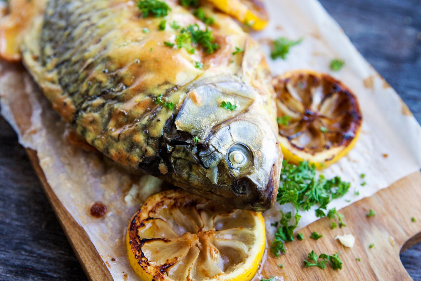 How to Clean and Prepare Fresh Carp for Dinner - BakeD Carp Fish GettyImages 511687898 591f276b5f9b58f4c010e600