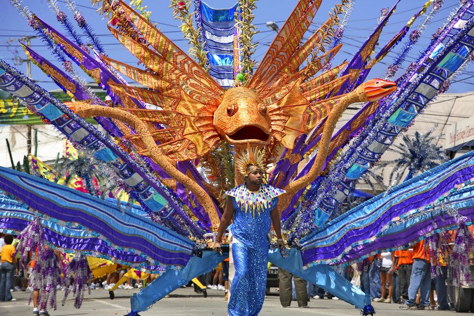 Joining a Band at Carnival in Trinidad and Tobago