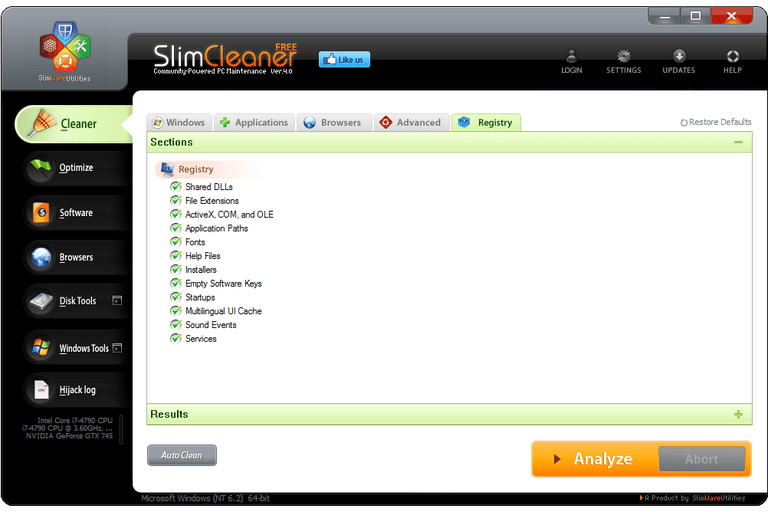 Slimcleaner free complete program download
