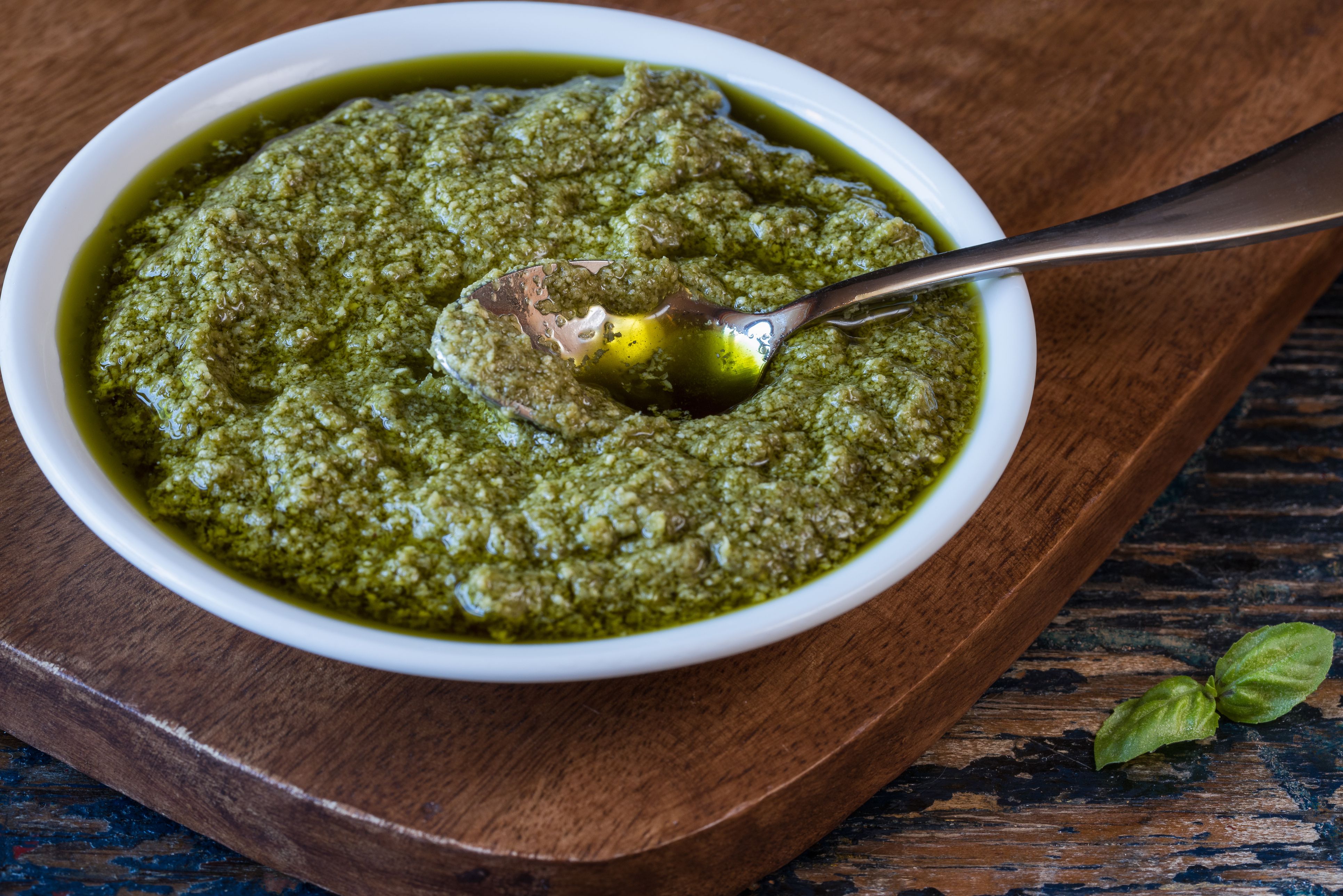 Vegan French Pistou—Pesto Made Without Nuts