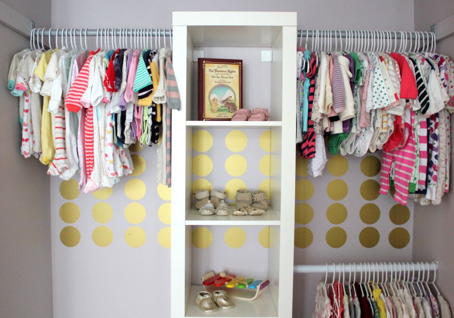 17 Ways to Organize Baby Clothes