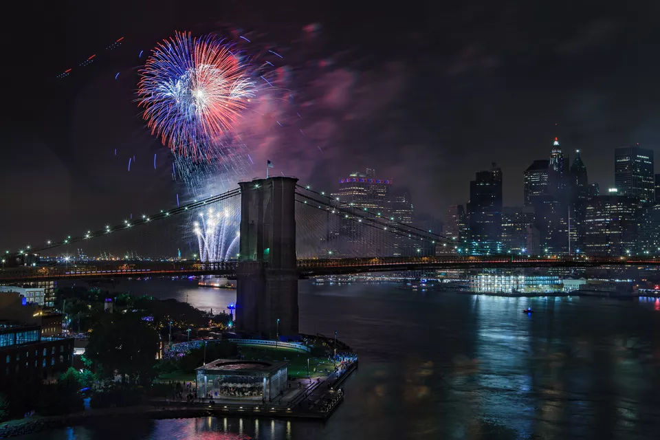 4th of July Fireworks in New York