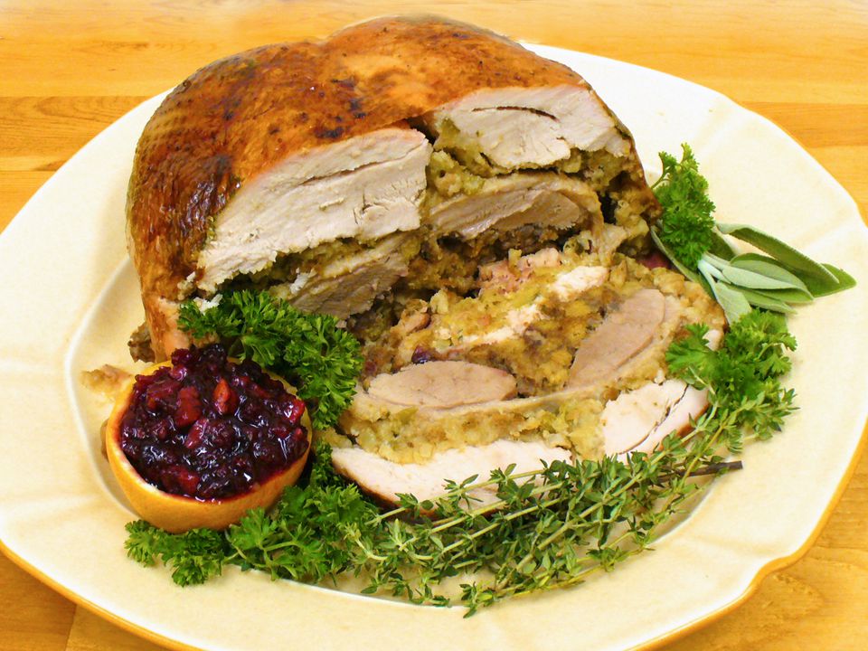 turkey stuffed with duck chicken quail