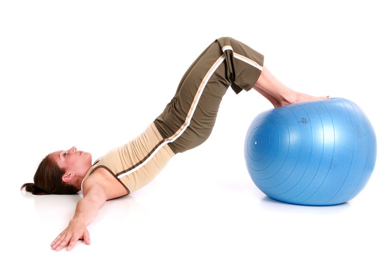 Easy Exercise Ball Workout For Beginners