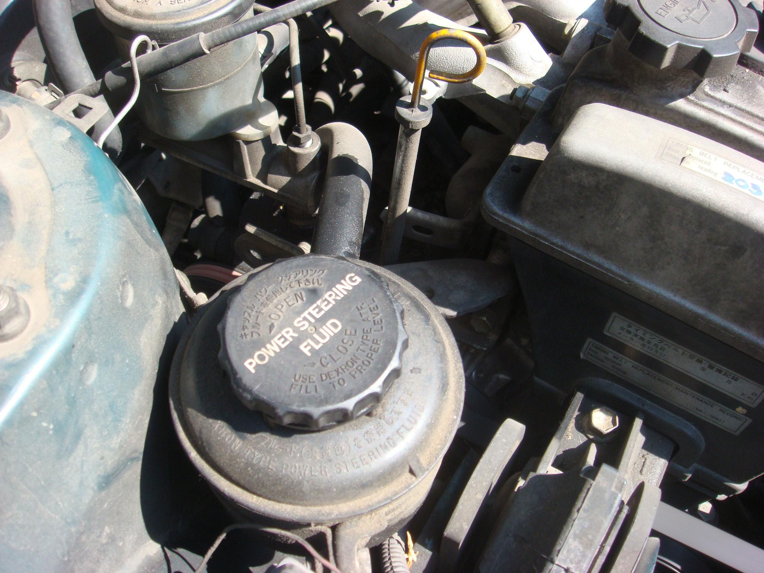 How to Check Power Steering Fluid and Add Some Fluid 1981 corvette engine compartment diagram 