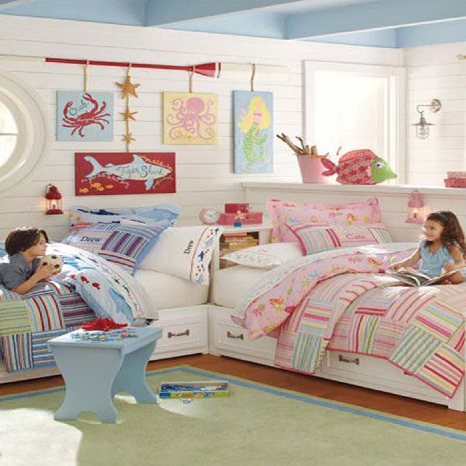 Great Ideas for Shared Kids' Bedrooms