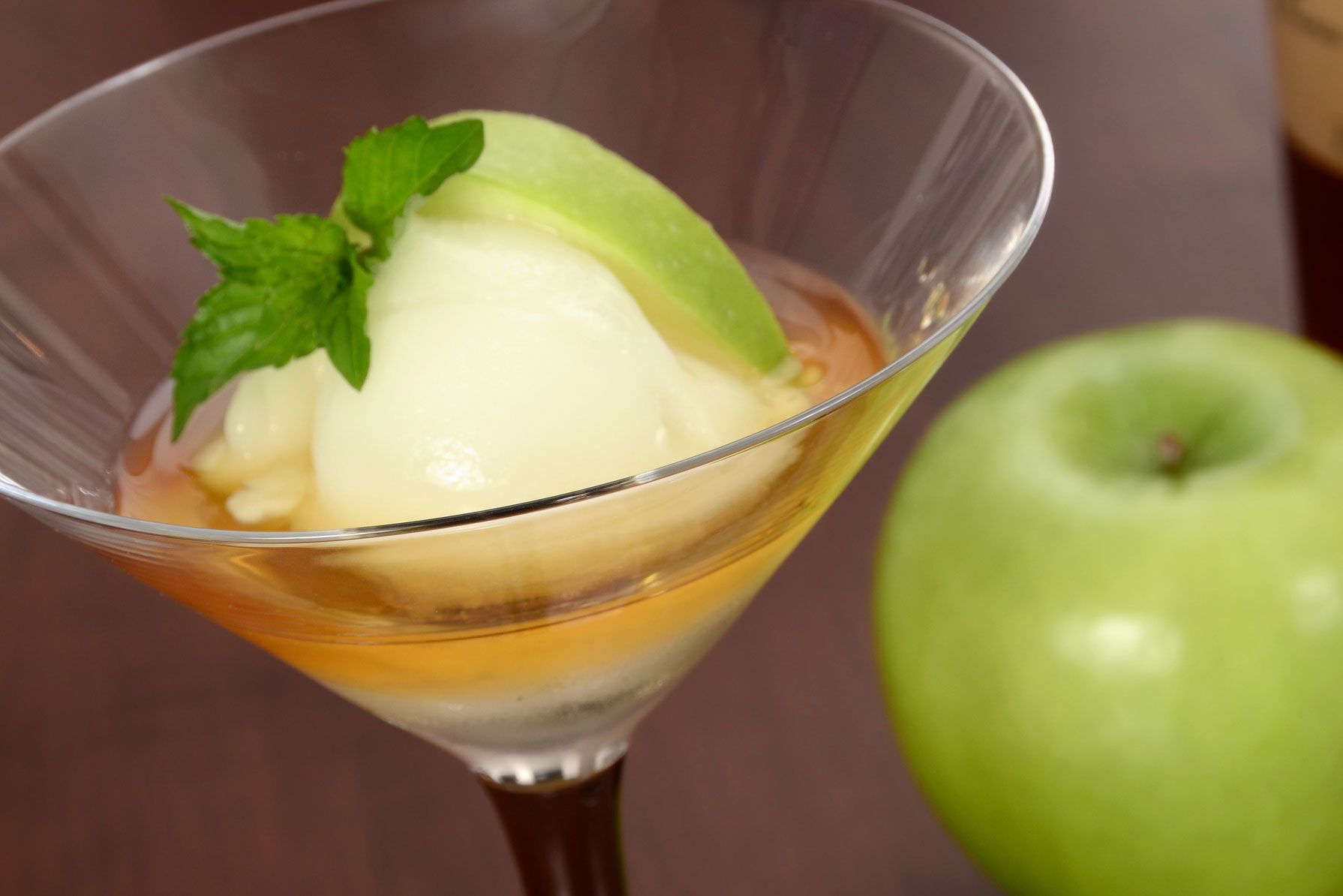 Apple and Calvados Sorbet Dessert Recipe