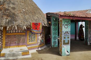 Traditional Kutch house.