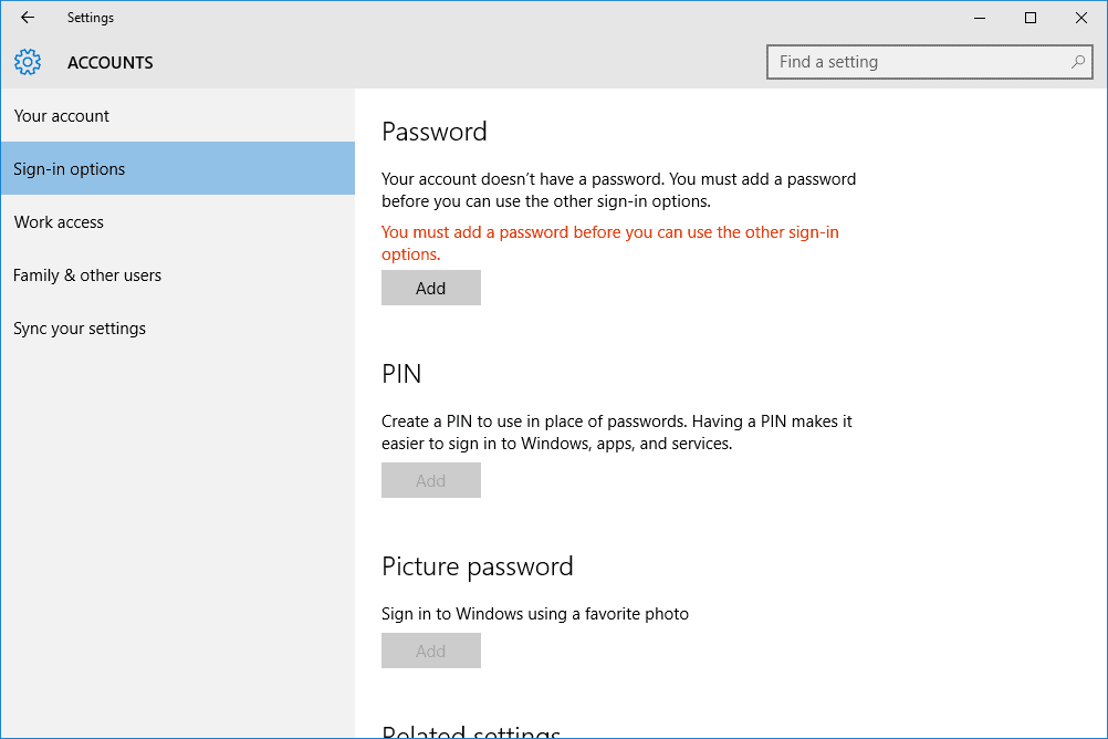How to Create a Password in Windows