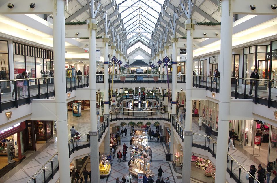 Great Malls in the Boston Area