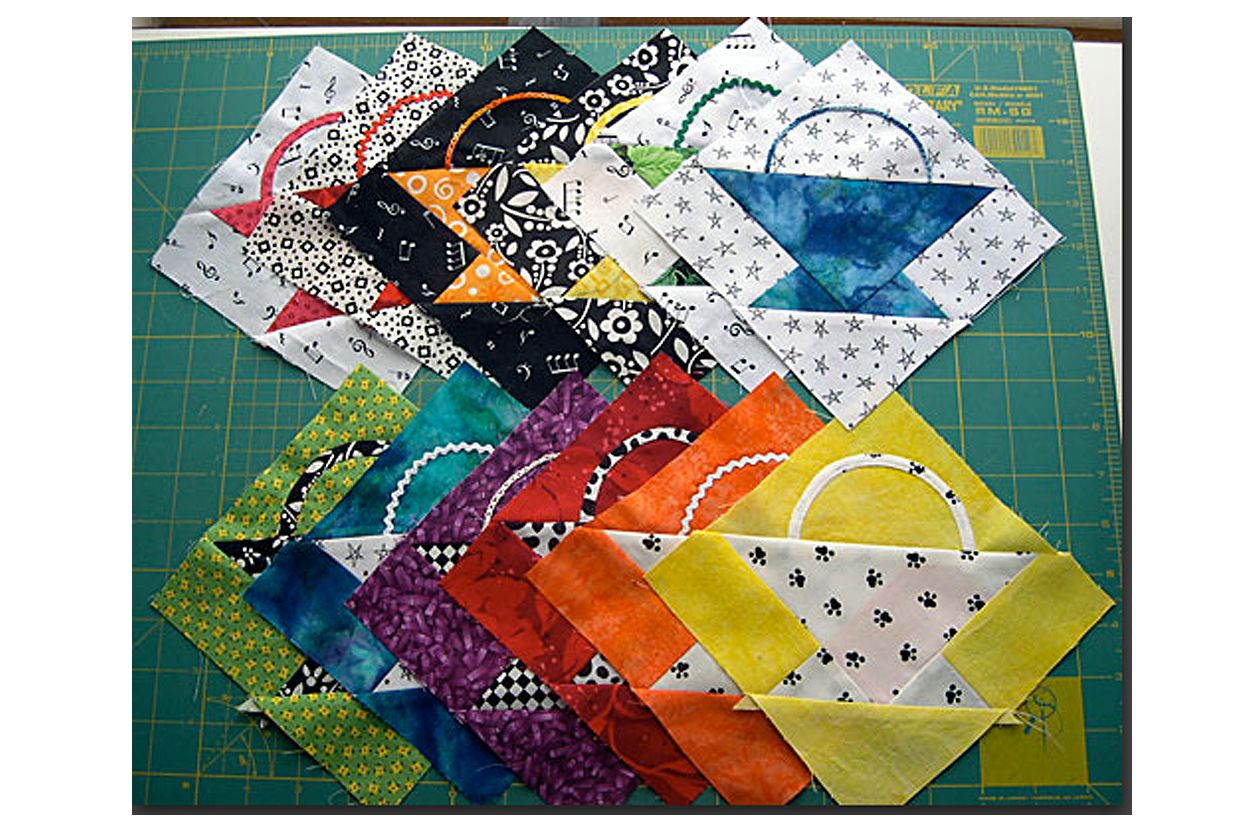 Free Basket Quilt Block Patterns