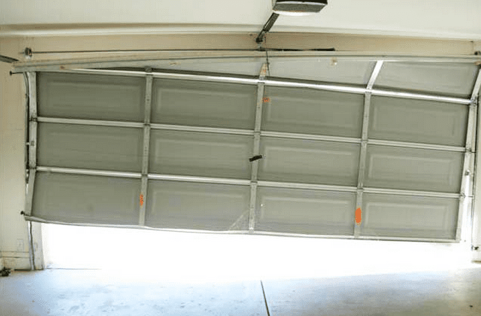New Garage Door Level Adjustment for Small Space