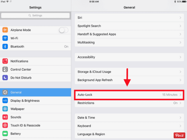 Delay Auto Sleep Mode and Passcode Lock on the iPad