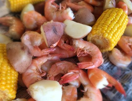 Cajun Shrimp Boil With Spicy Sausage Recipe