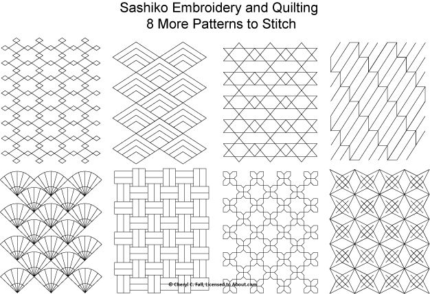 free-sashiko-embroidery-patterns