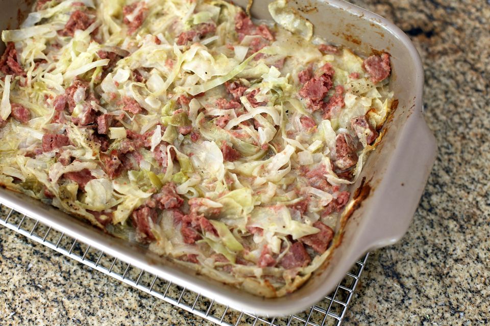 Quick and Easy Corned Beef and Cabbage Casserole