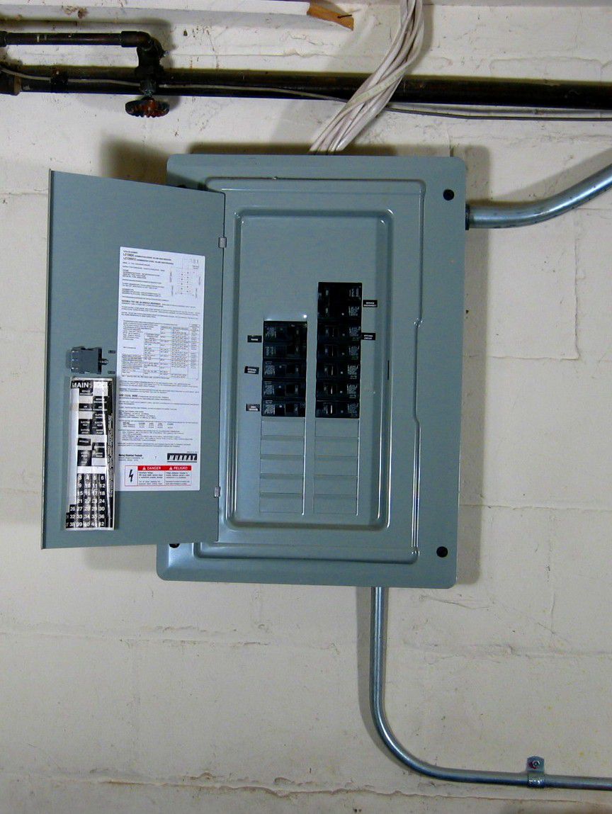 Definition of an Electrical Panel (Load Center) swimming pool fuse box 