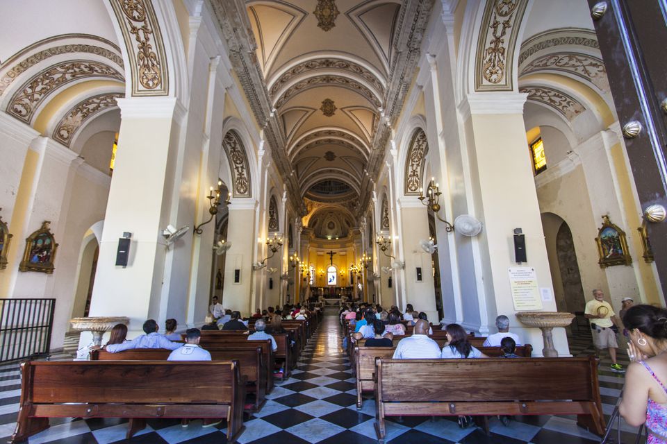 Visiting the Catedral de San Juan in Old San Juan
