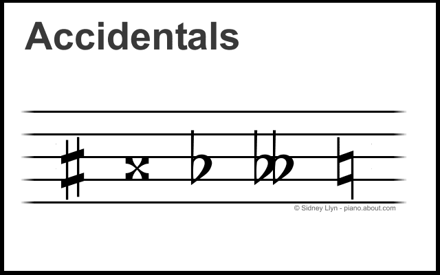 What Is An Accidental In Music?