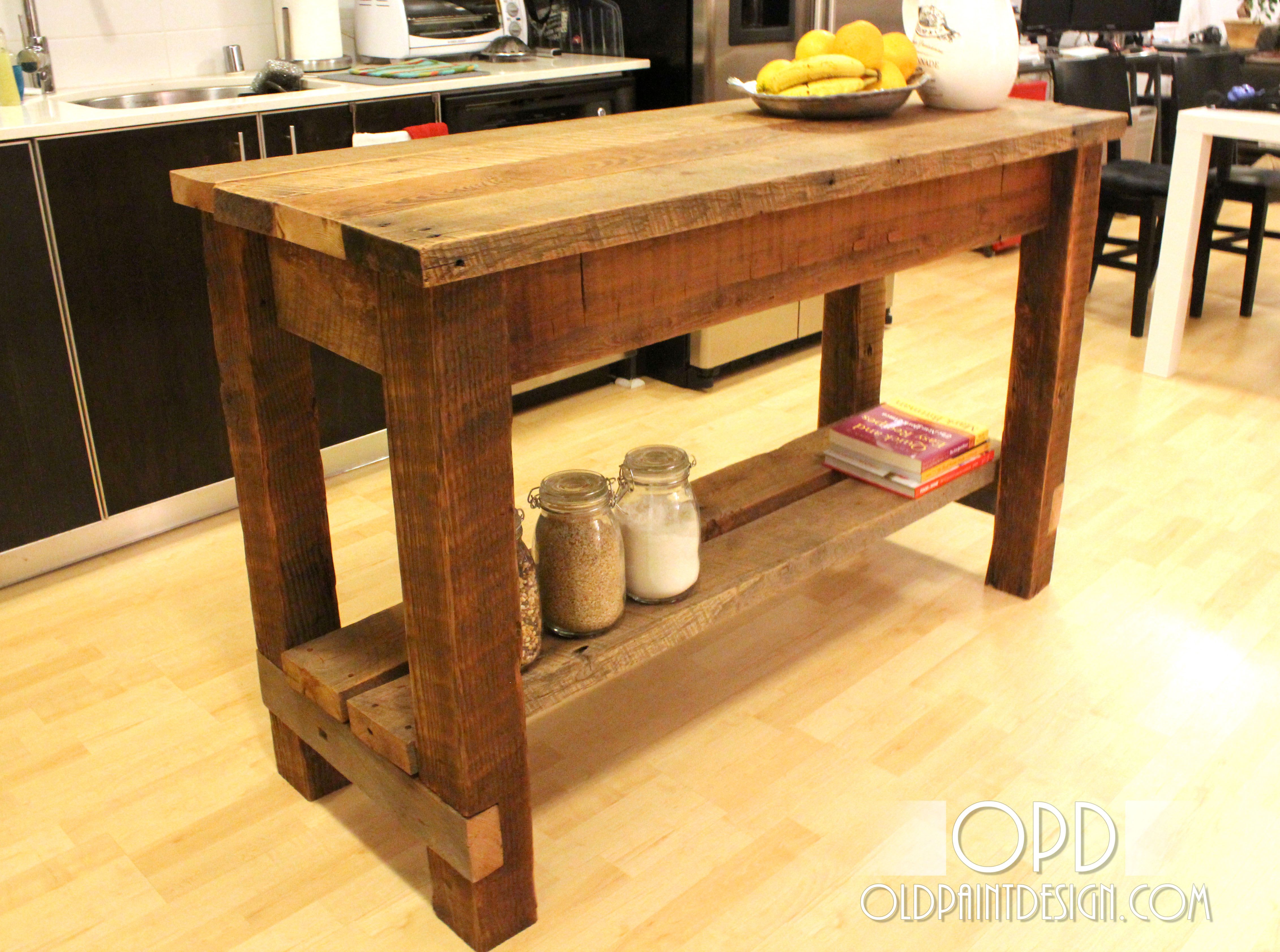 11 Free Kitchen Island Plans For You To DIY