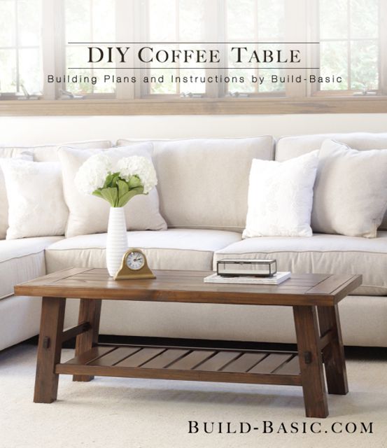 19 Free Coffee Table Plans You Can DIY Today