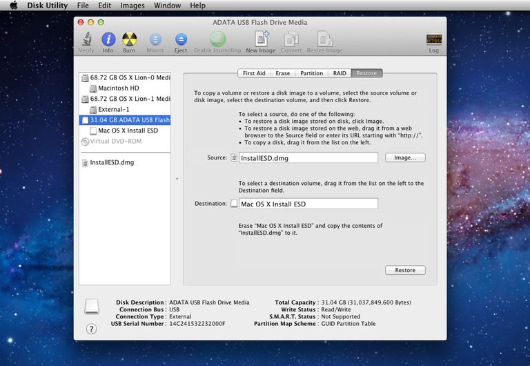 bootable flash drive utility for mac