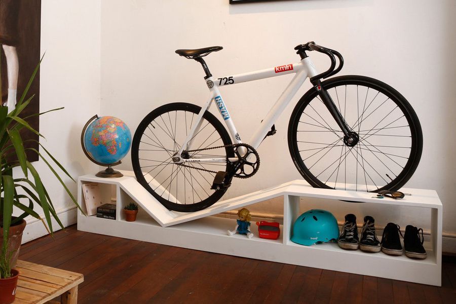 Bike Rack Furniture is Perfect for Tiny Apartments and