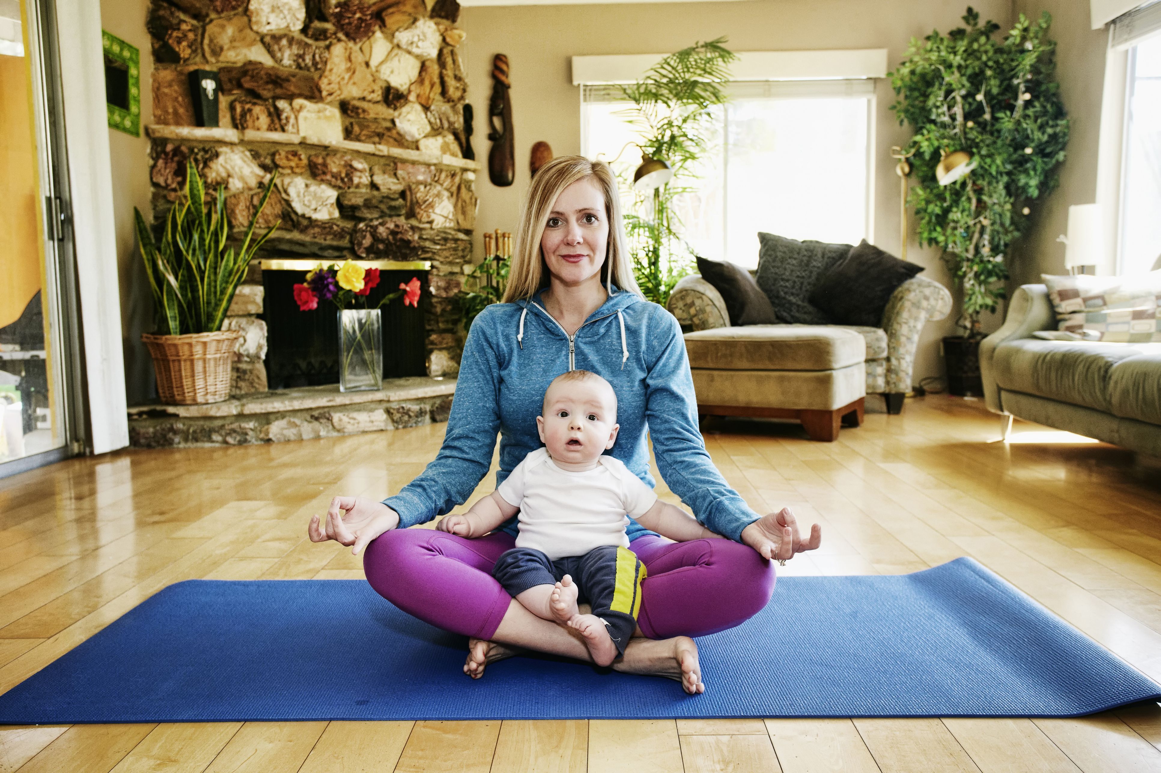 Yoga Poses for Breastfeeding Moms