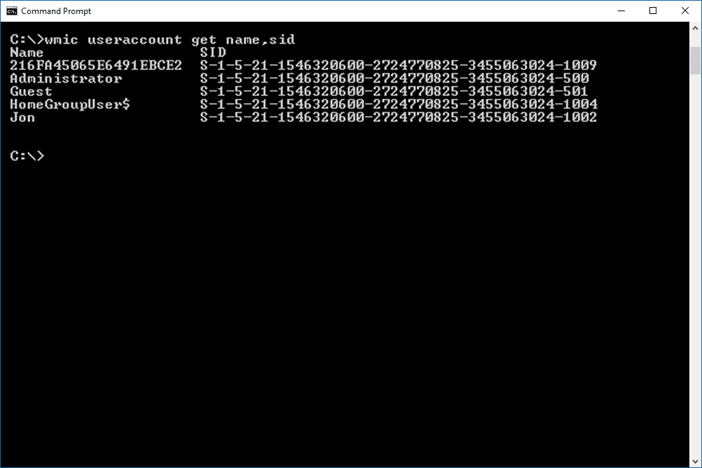 Command prompt admin. Wmic. Sid Windows. Wmic useraccount. Wmic список пользователей.