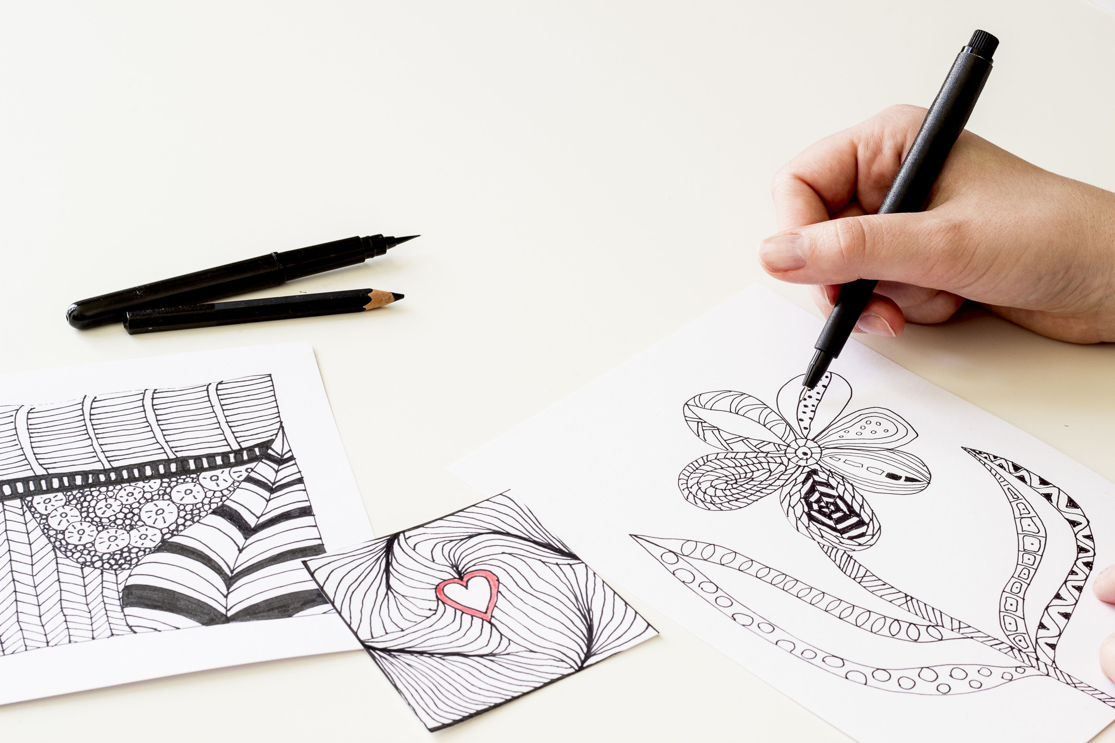Drawing Art Therapy and Stress Relief
