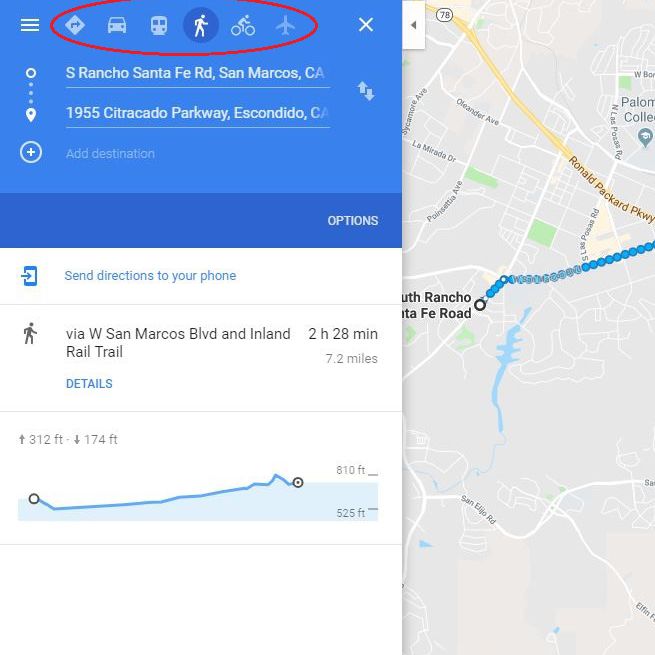 Map My Walk! Get Walking Directions With Google Maps