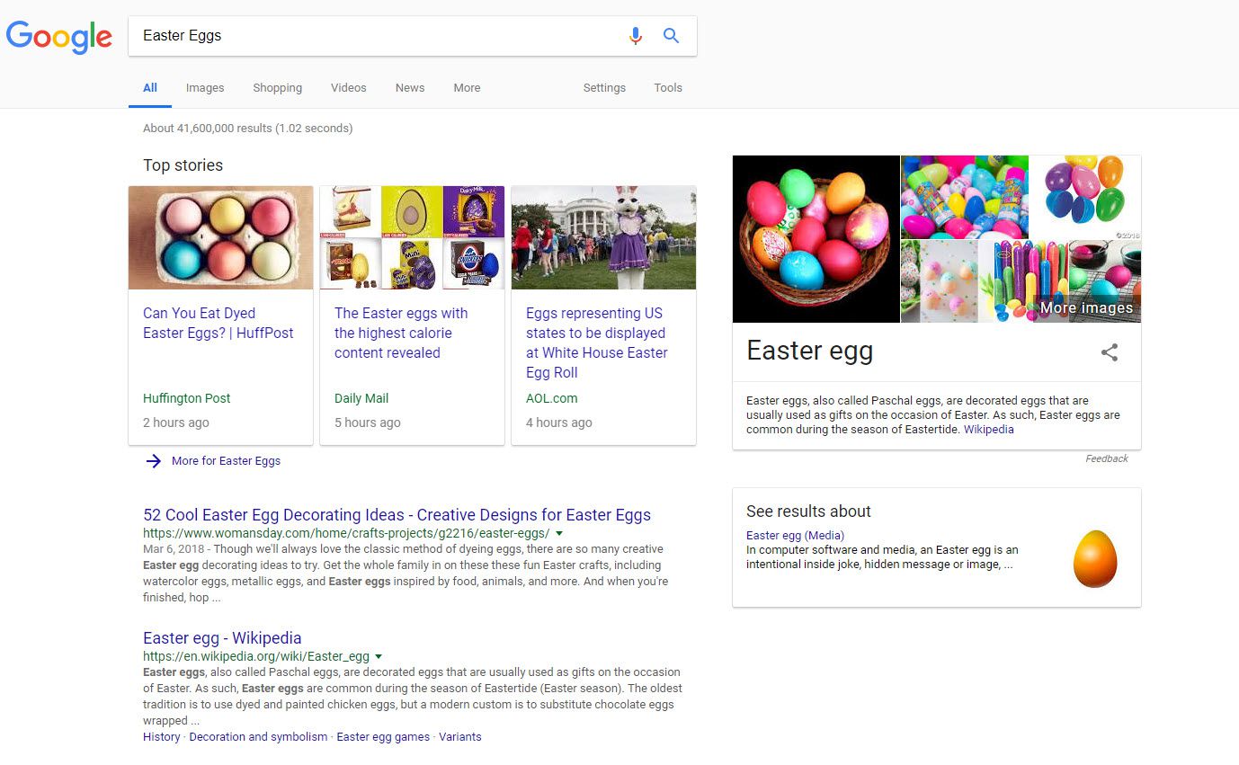 Our Favorite Secret Google Easter Eggs