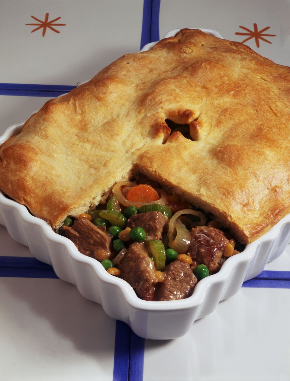 Beef Pot Pie Recipe with Vegetables