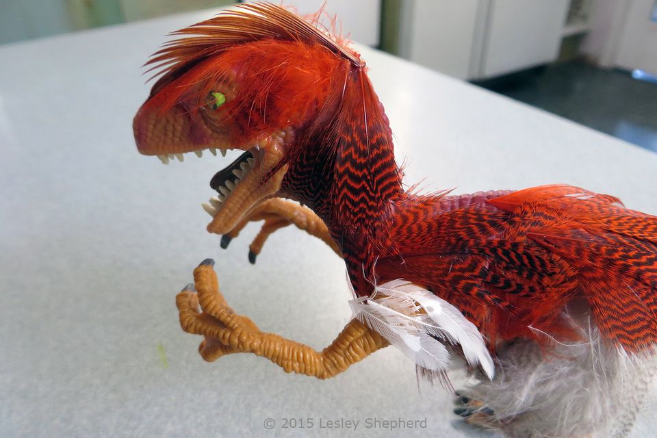 velociraptor with wings