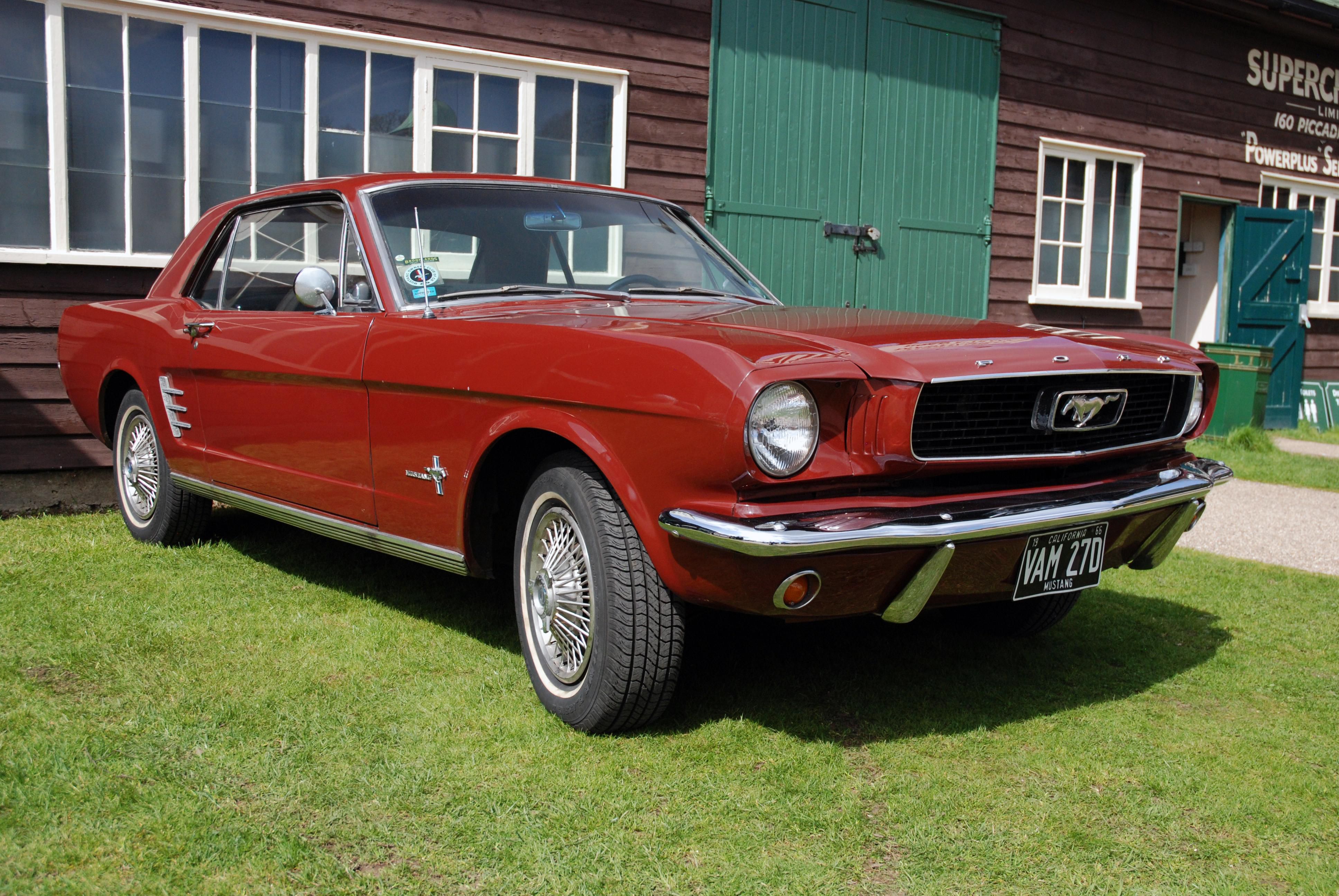 1966 ford mustang model car
