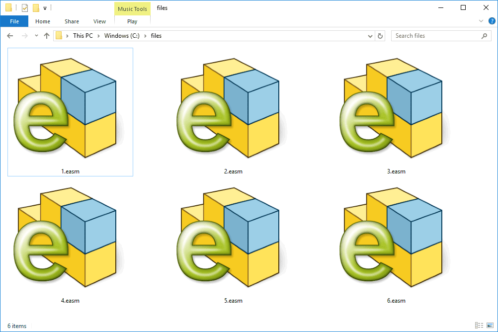 easm file viewer