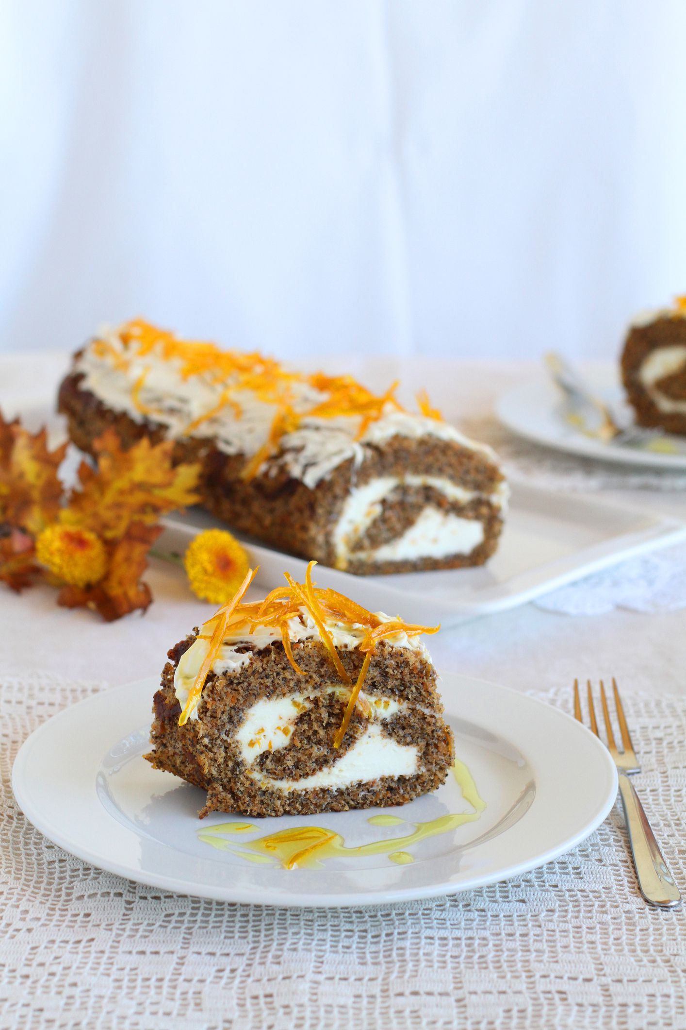 Pumpkin Roll Cake Recipe
