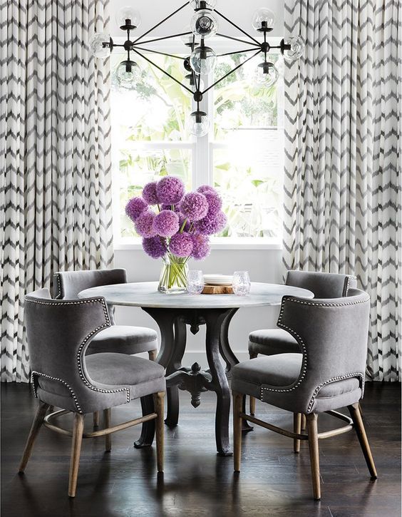 25 Gray Dining Room Design Ideas