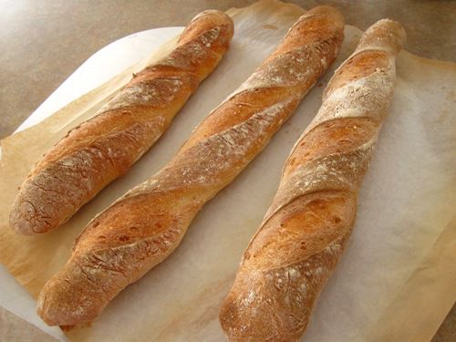 Easy Baguette Recipe - Four Hour Bread - Stangenbrot