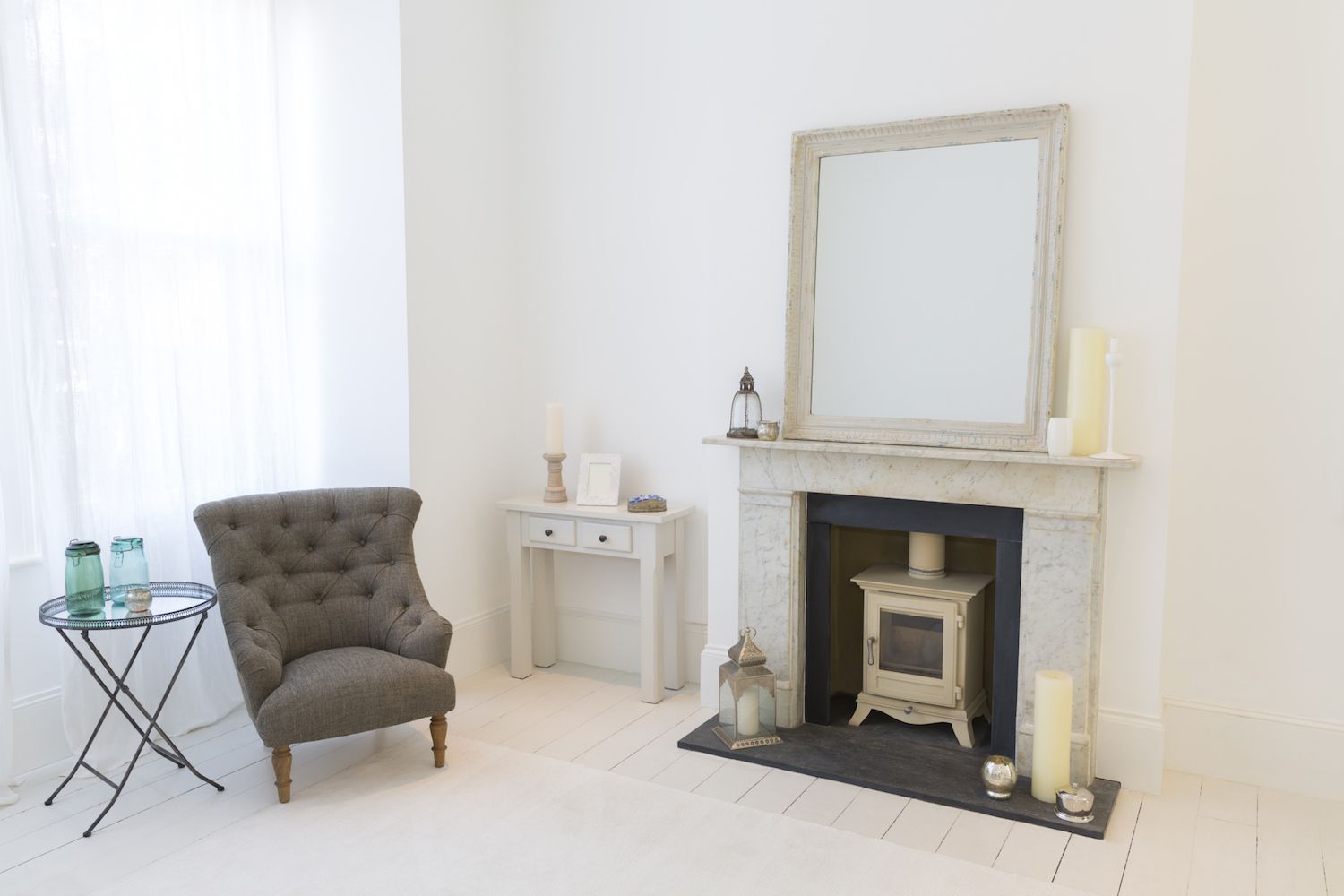 100 Decorating Inside A Fireplace Last Minute Christmas