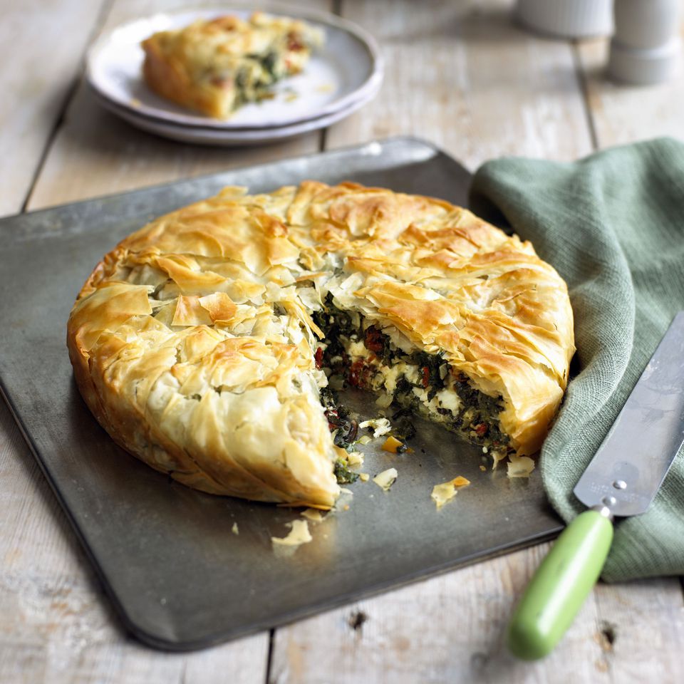 Serbian Spinach Pie Pita Zeljanica Recipe